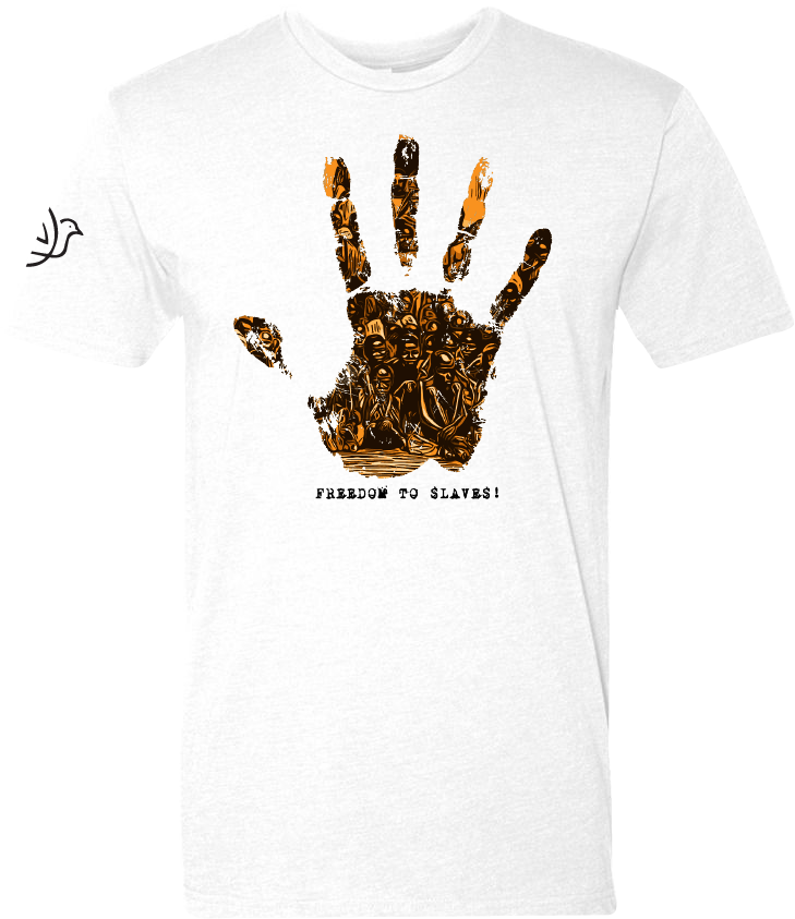 Juneteenth: Freedom To Slaves t-shirt with bold freedom design