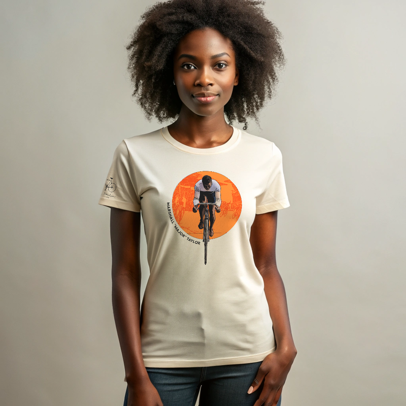 Wearing Major Taylor: World Champion Cyclist t-shirt 