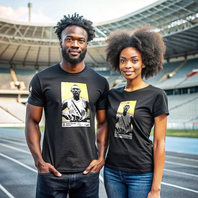 1936 Olympic Games : Jesse Owens T-Shirt featuring historic Olympic design