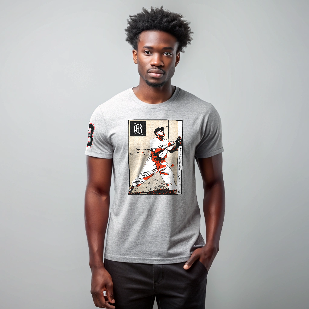 Wearing Willie Mays: Buck t-shirt 