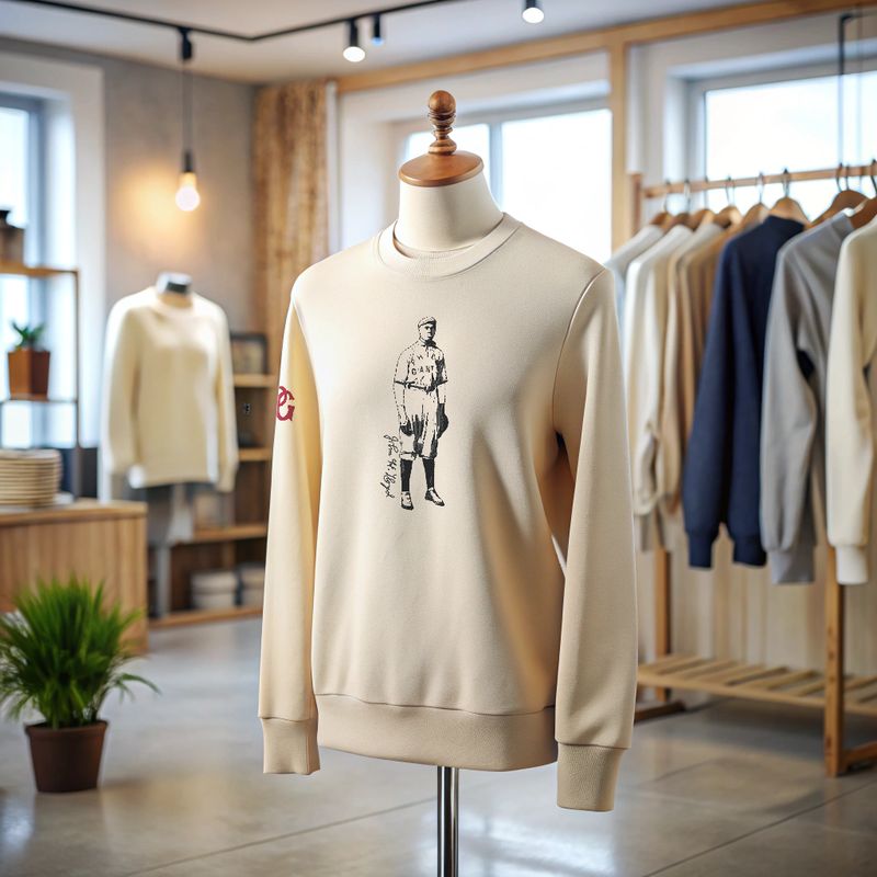 John 'Pop' Lloyd heritage sweater — Negro League Hall of Fame tribute knitwear by Victoria + Irene Apparel Co
