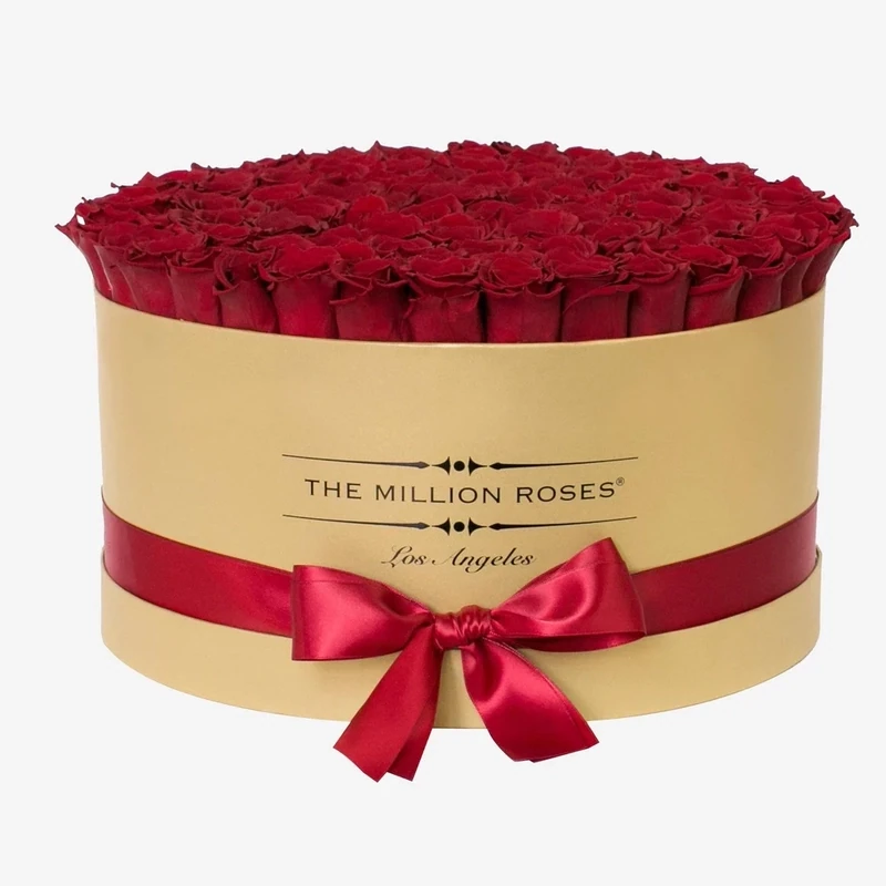 Deluxe Box | Gold | Rote Rosen