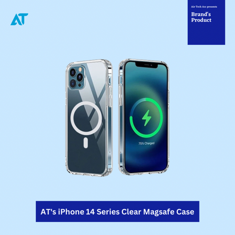 AT&#39;s iPhone 14 Series Clear MagSafe Case