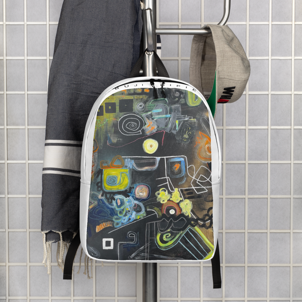 &quot;Chalkboard Neon&quot; Backpack