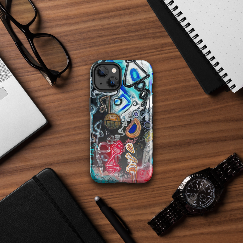 &quot;B Ball Blues&quot; iPhone Case