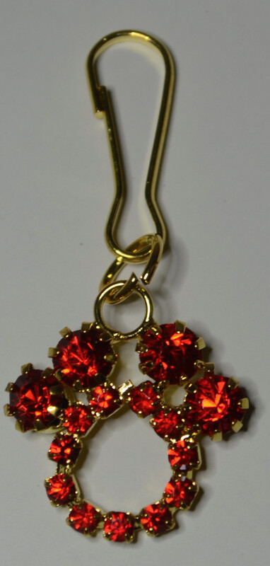 Red Bling Paw