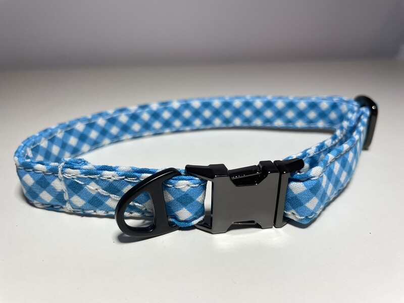 Aqua Gingham Lapdog