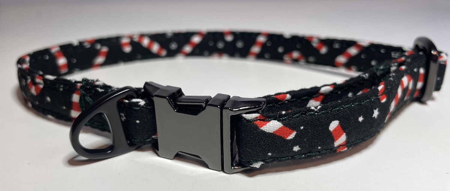 Black Candy Canes Lap Dog