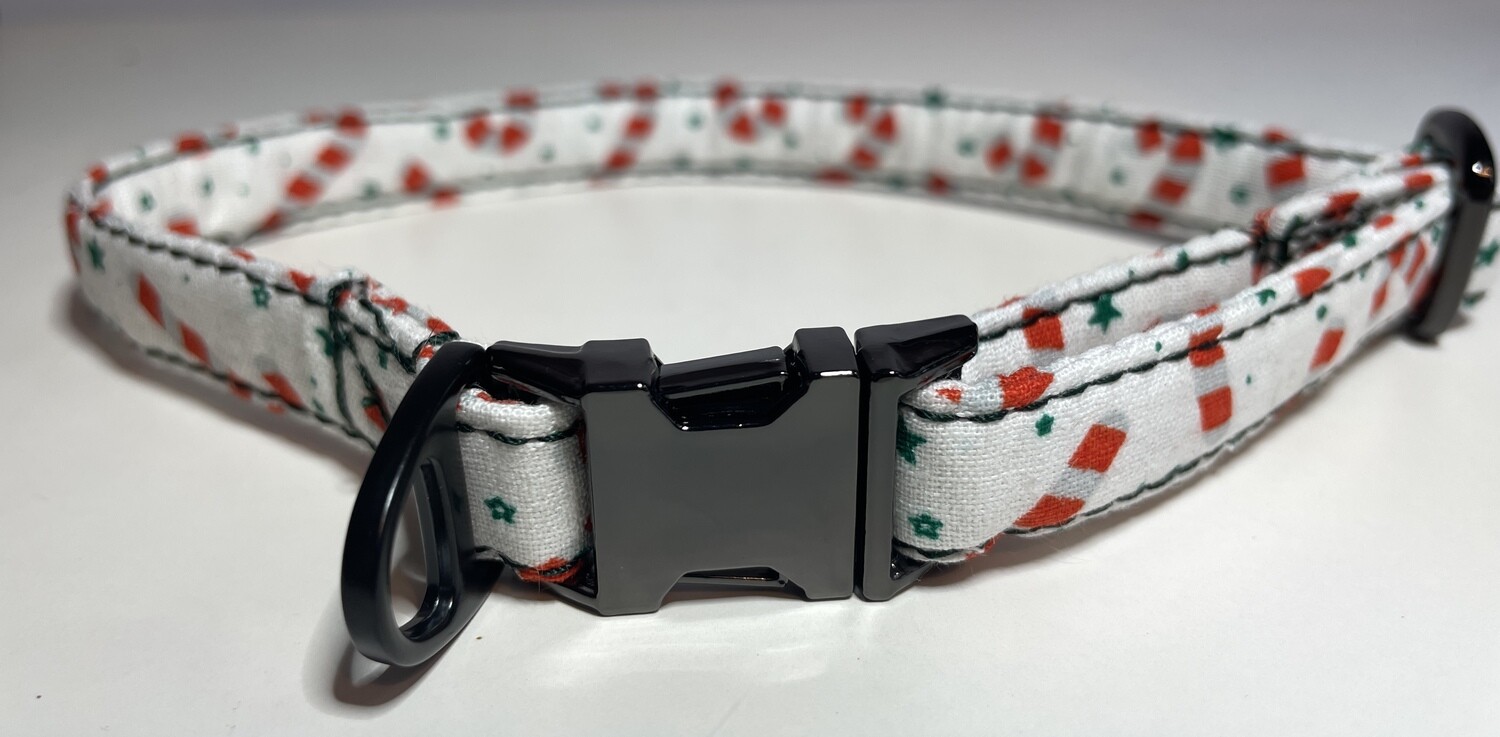 White Candy Canes Lap Dog