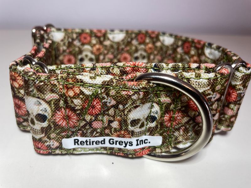 Classic Spooky Floral Skulls