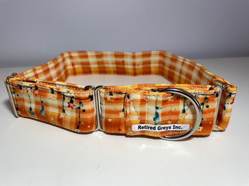 Big Bones Christmas Tartan Orange