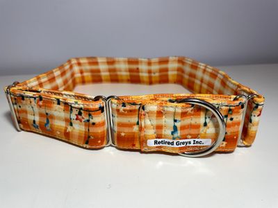 Big Bones Christmas Tartan Orange