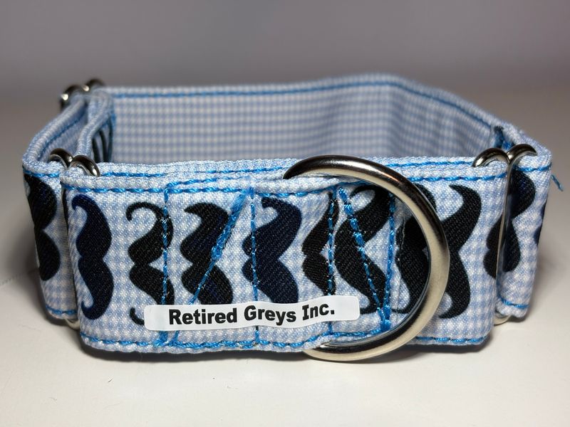 Classic Moustache Blue