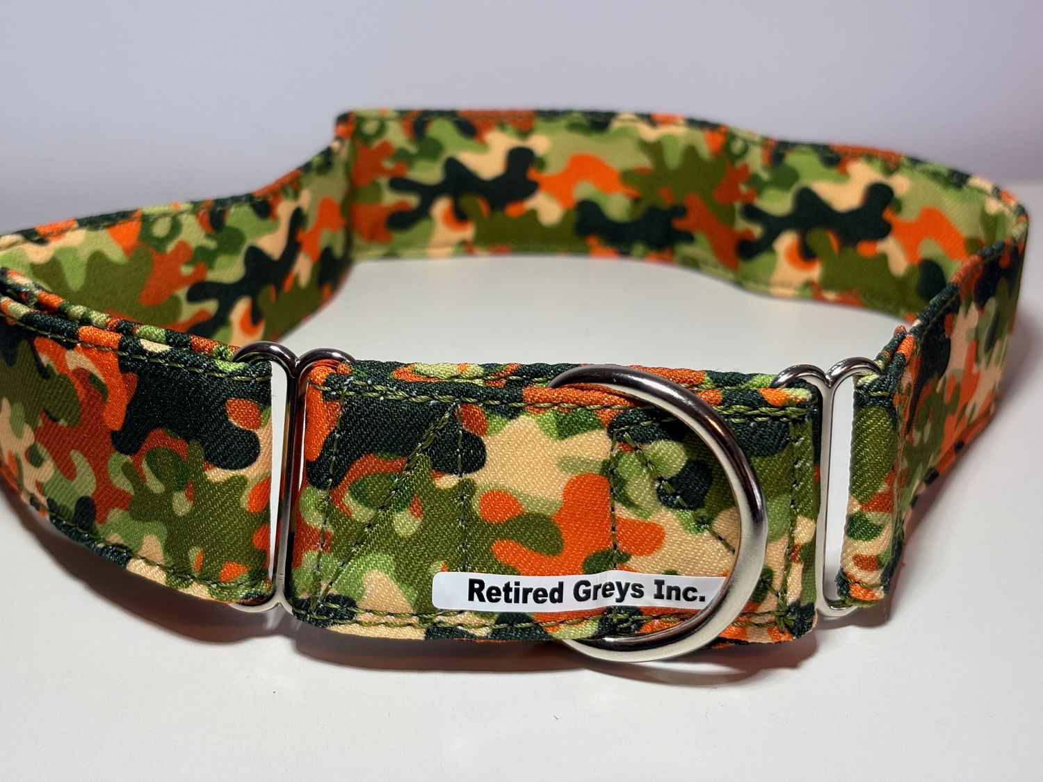 Big Bones Camo Green with Orange