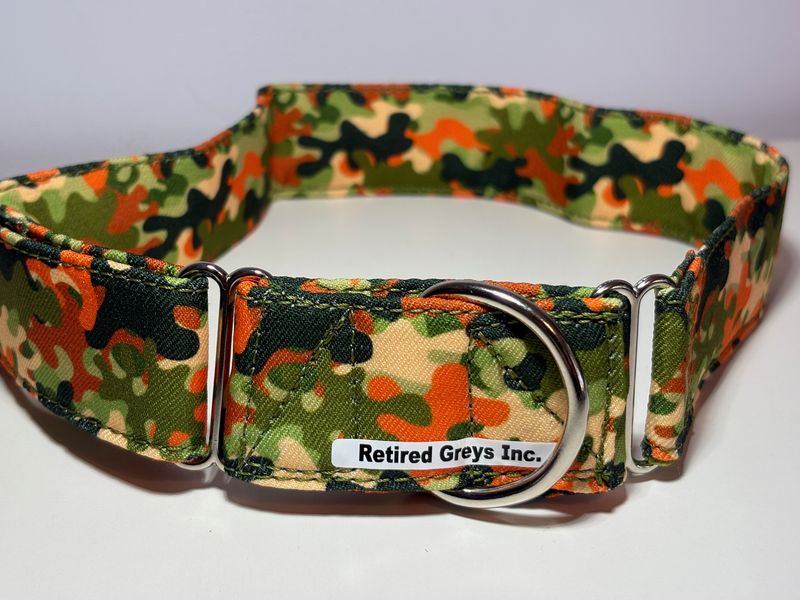 Big Bones Camo Green with Orange