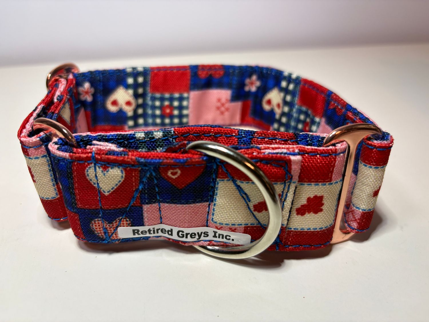 Classic Hearts on Blue  Valentines 26