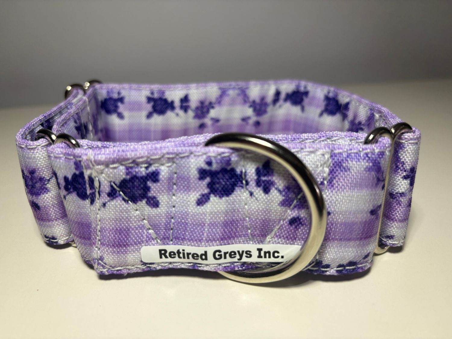 Classic Plaid Purples with flowers