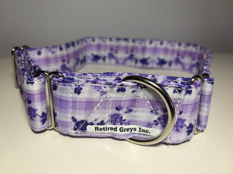 Big Bones Plaid Purples with Flowers