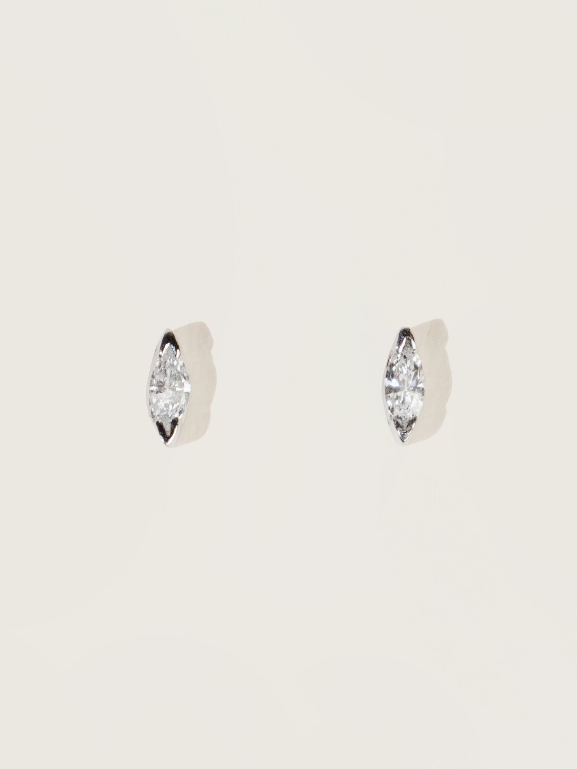 Marquise Stud White
