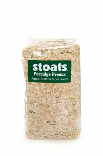 Stoats - Apple, Sultana &amp; Cinnamon Porridge Premix