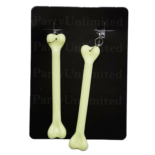 Bone earrings