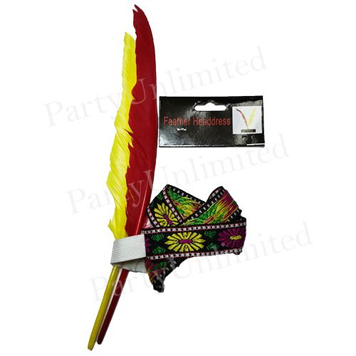 Indian feather headdress