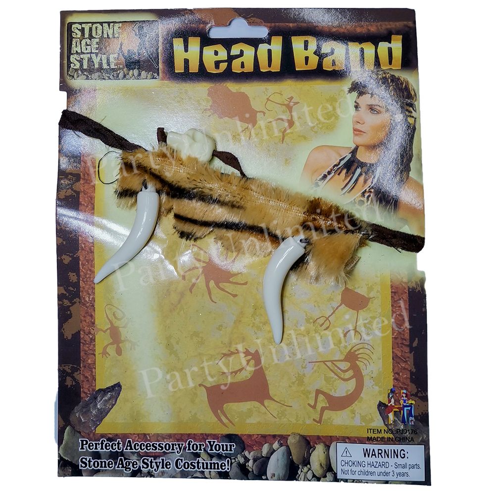 Stone age headband
