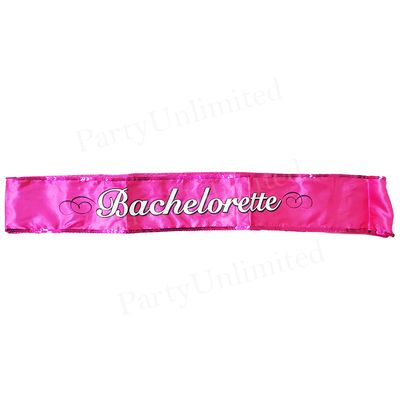 Bachelorette sash with sequins