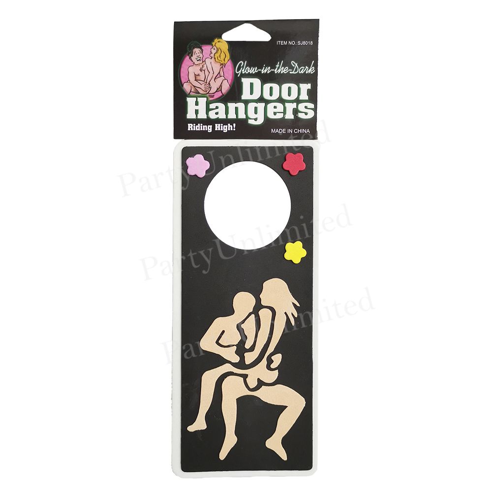 Glow in the dark door hangers Bachelor/Bachelorette