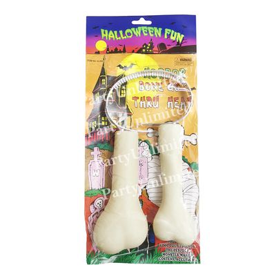 Bone through head headband