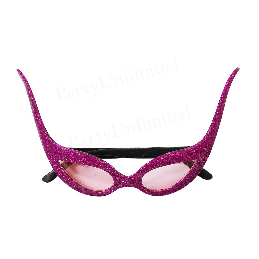 Glitter glasses pink