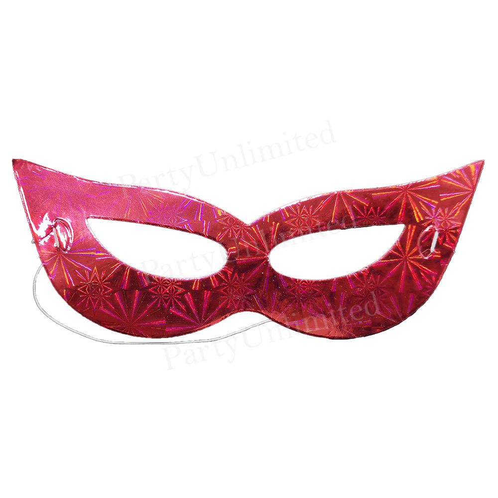 Masks paper red 12pc