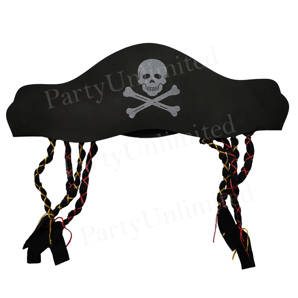 Pirate foam hat adult