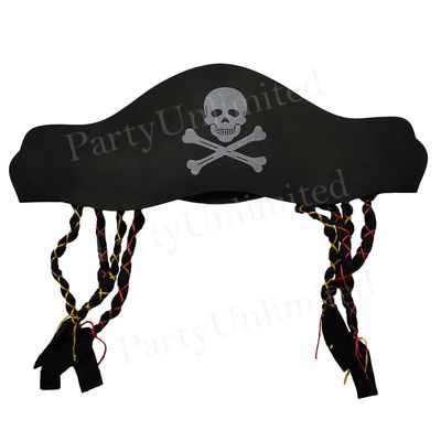 Pirate foam hat adult