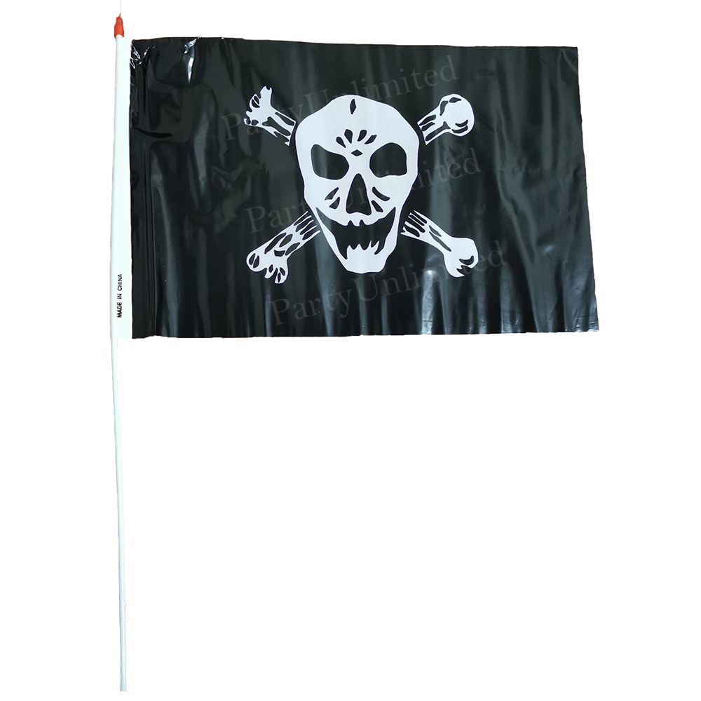Pirate flag plastic