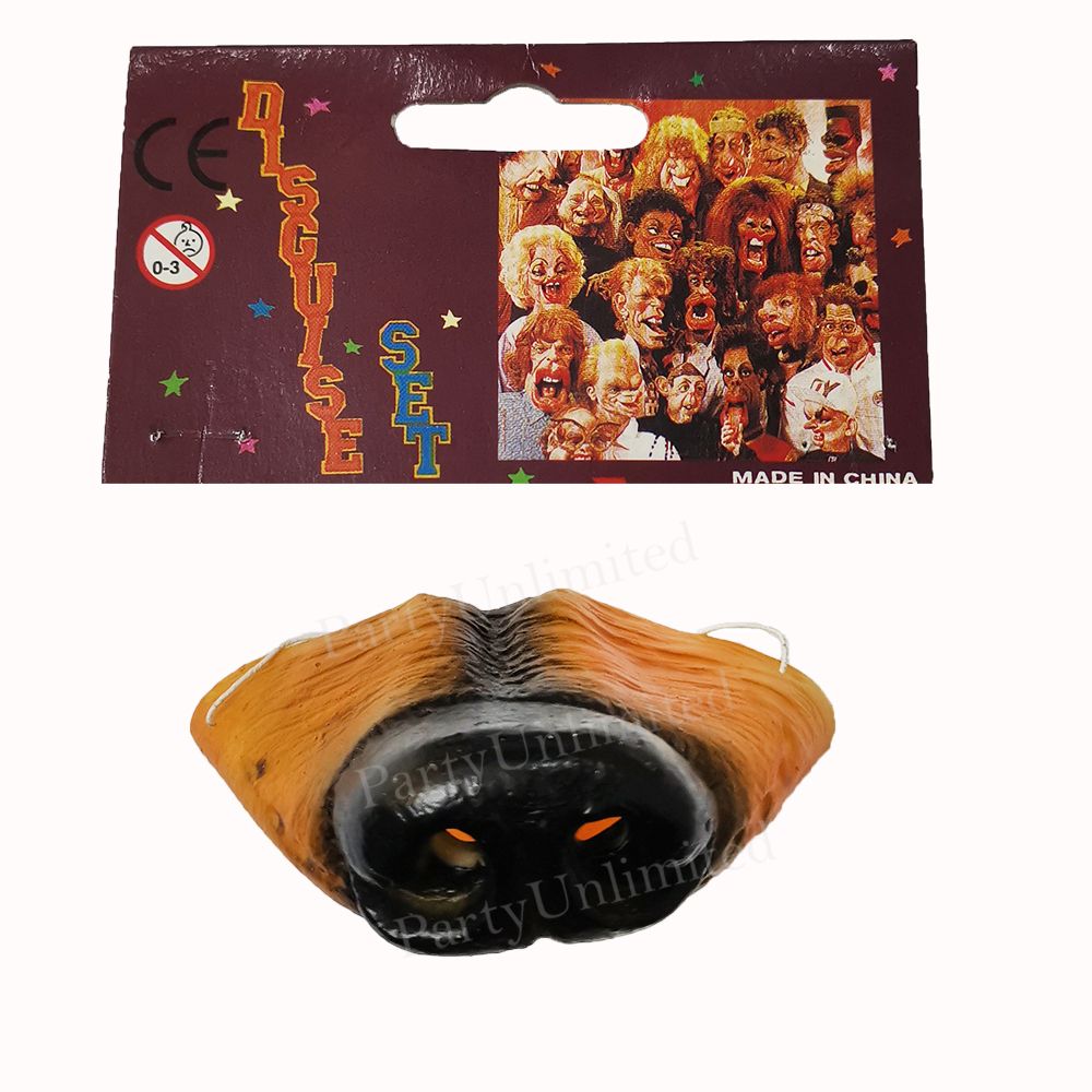 Animal nose black/orange