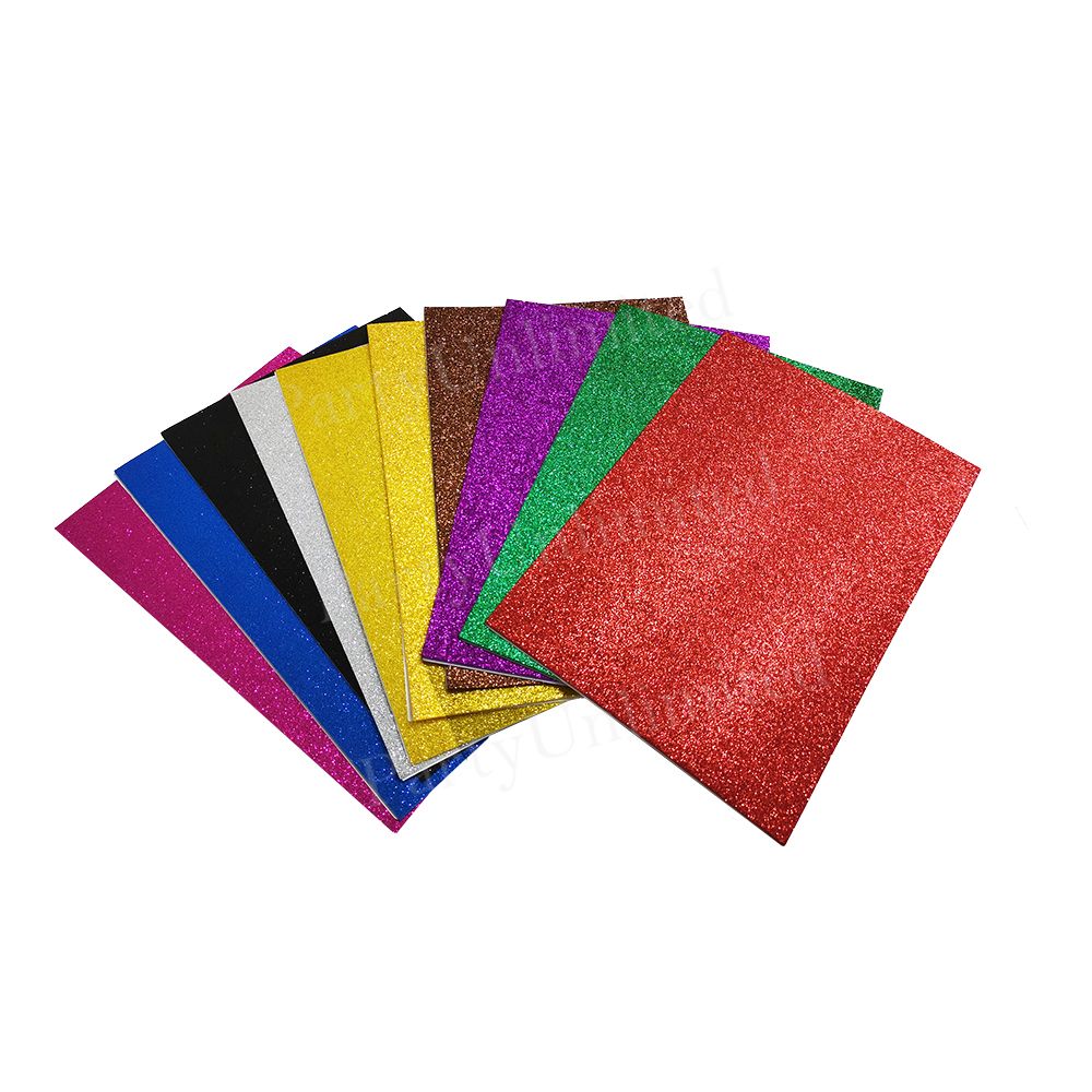Glitter foam