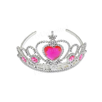 Tiara with pink heart