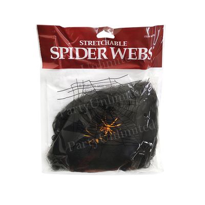 Spider webs black 20gram