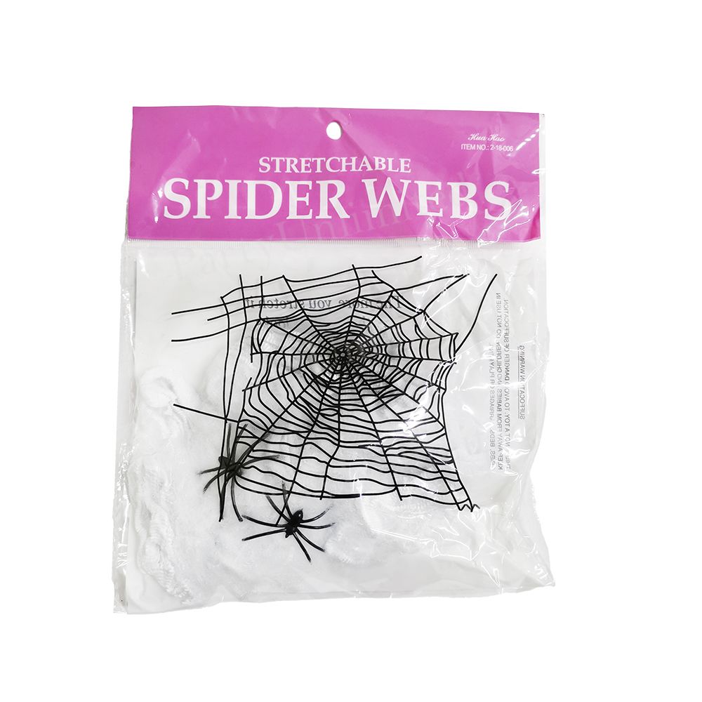 Spider webs white 20gram