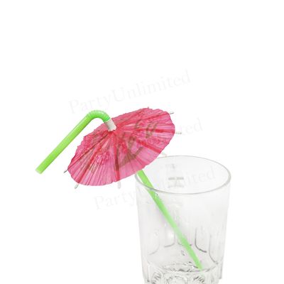 Cocktail umbrella Straws 12pcs