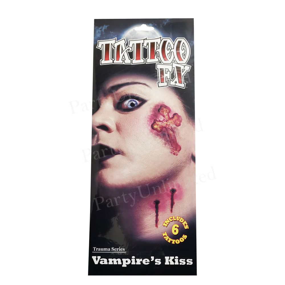 Temporary tattoo - Vampire&#39;s Kiss