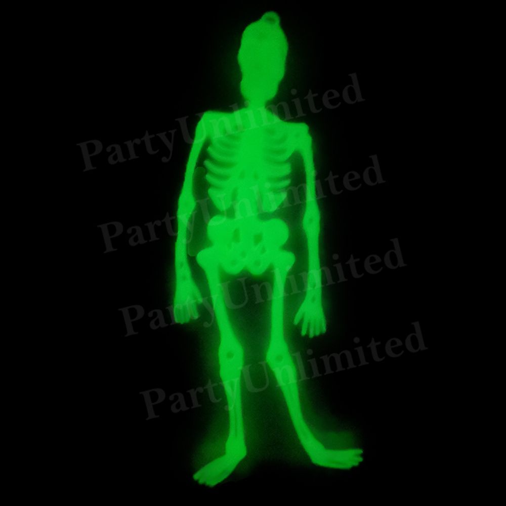 20cm Glow in the dark skeleton