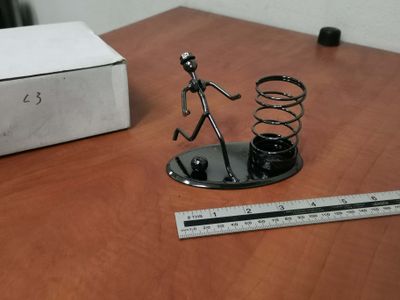 Metal ornament soccer 012