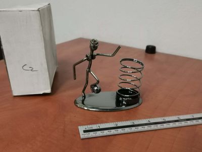 Metal ornament soccer 011