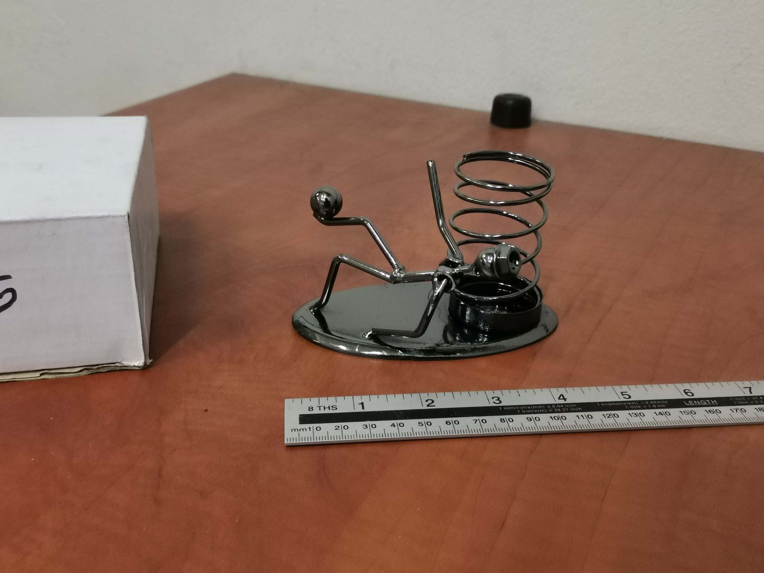 Metal ornament soccer 010