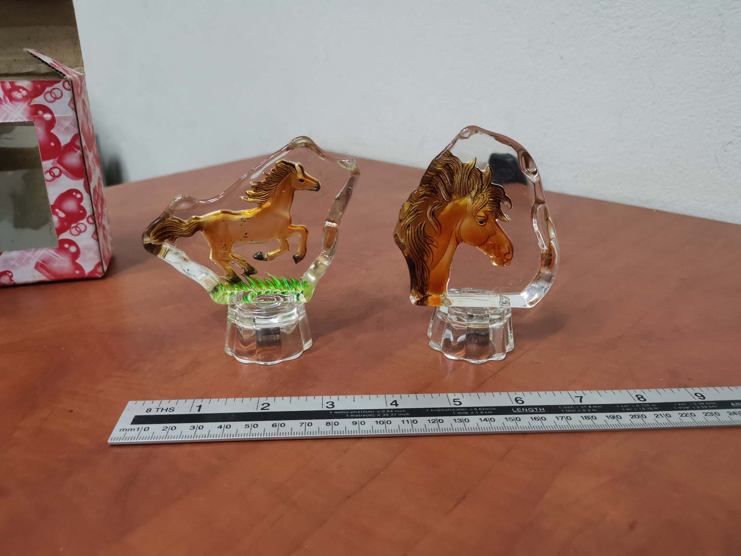 Glass ornament Horse