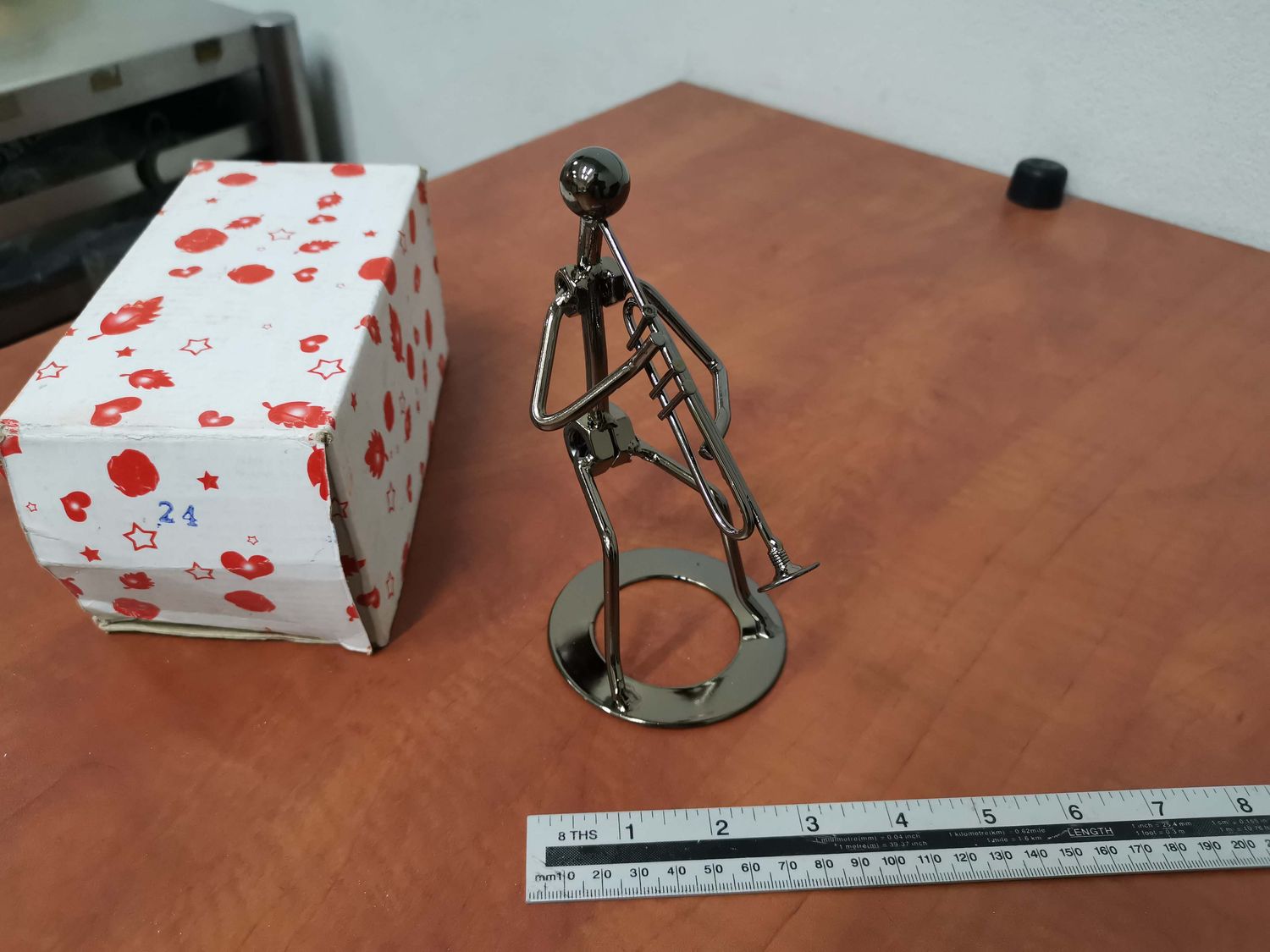 Metal ornament extra large 24