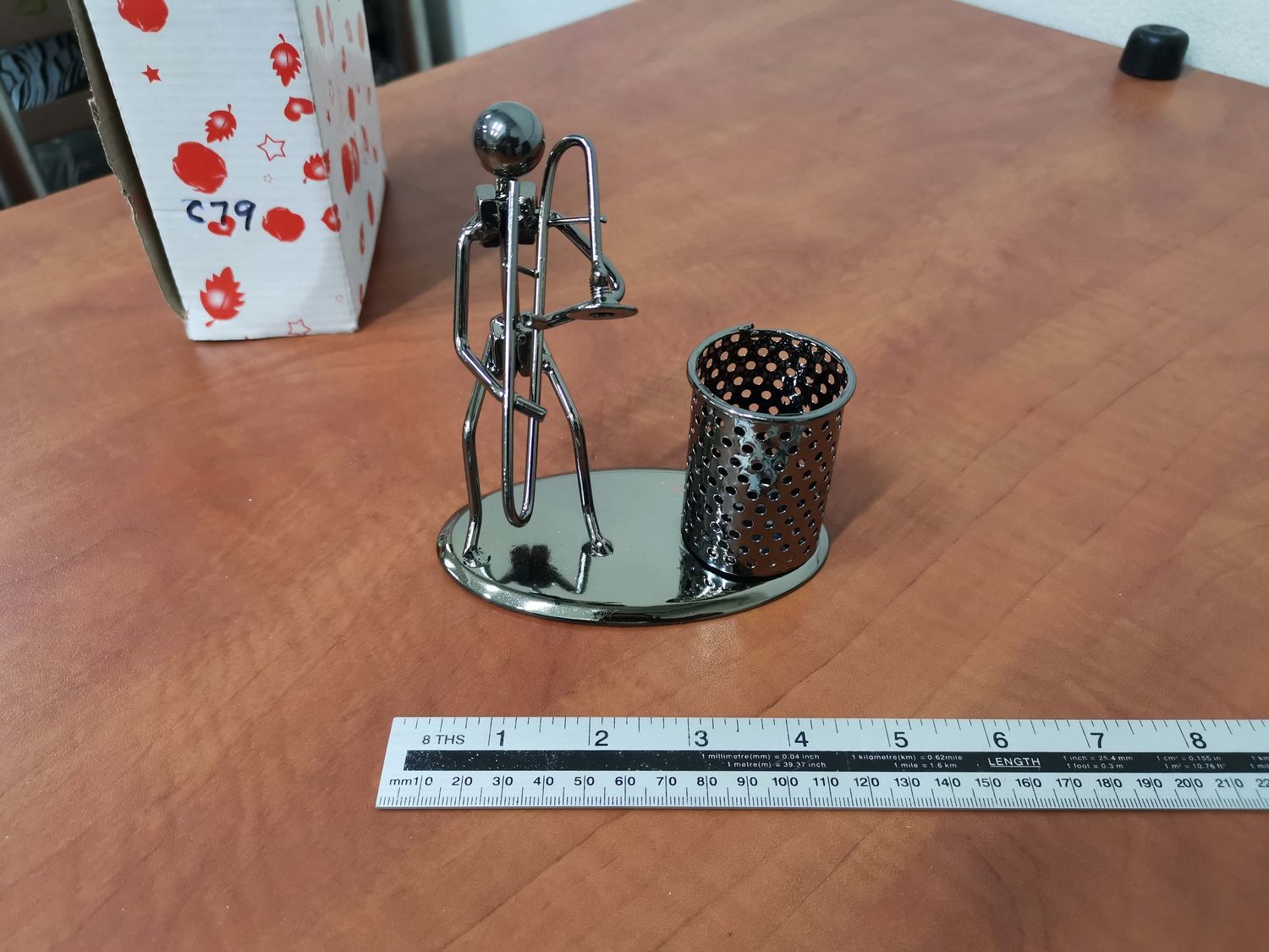 Metal ornament extra large C79