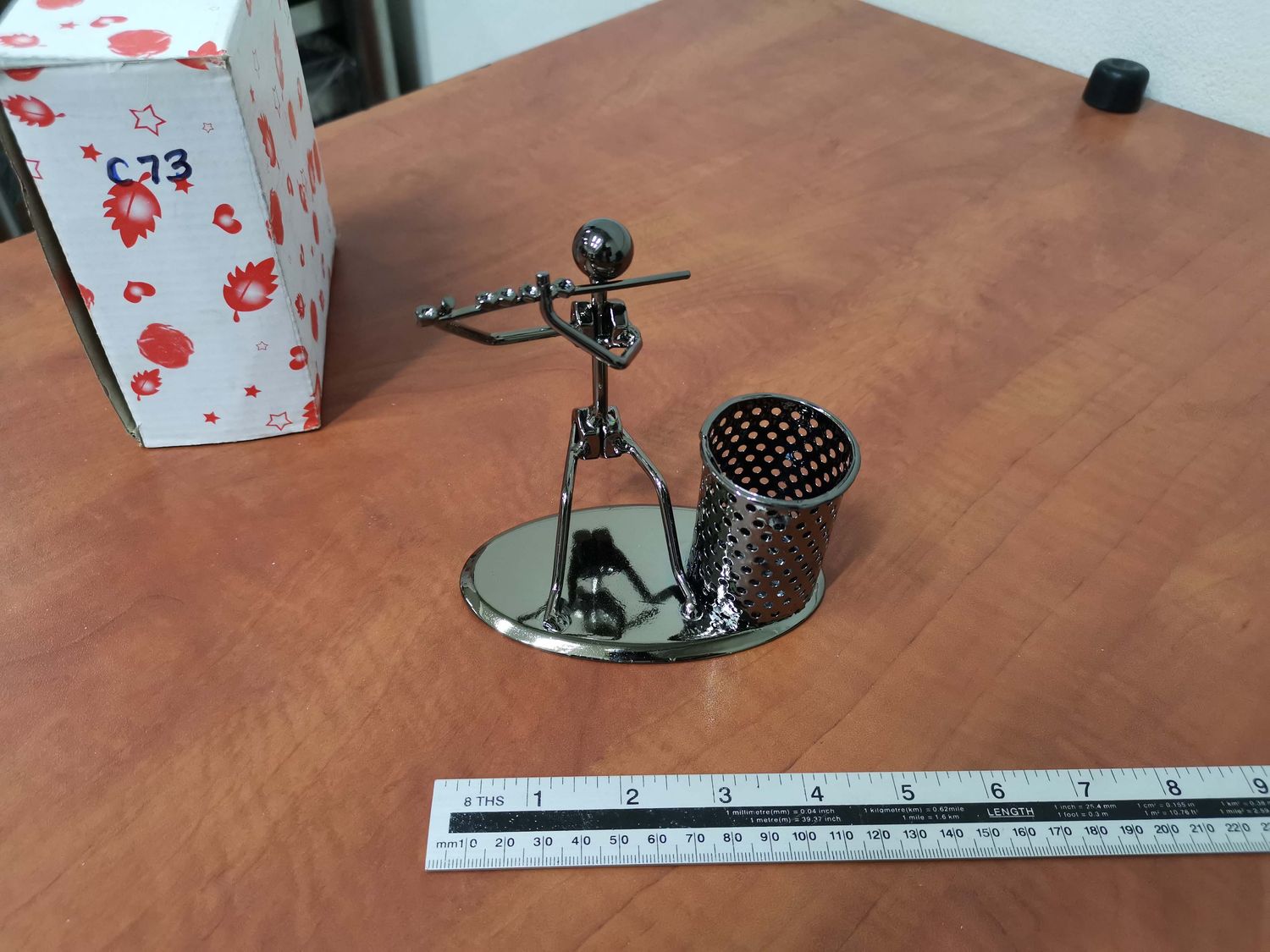 Metal ornament extra large C73